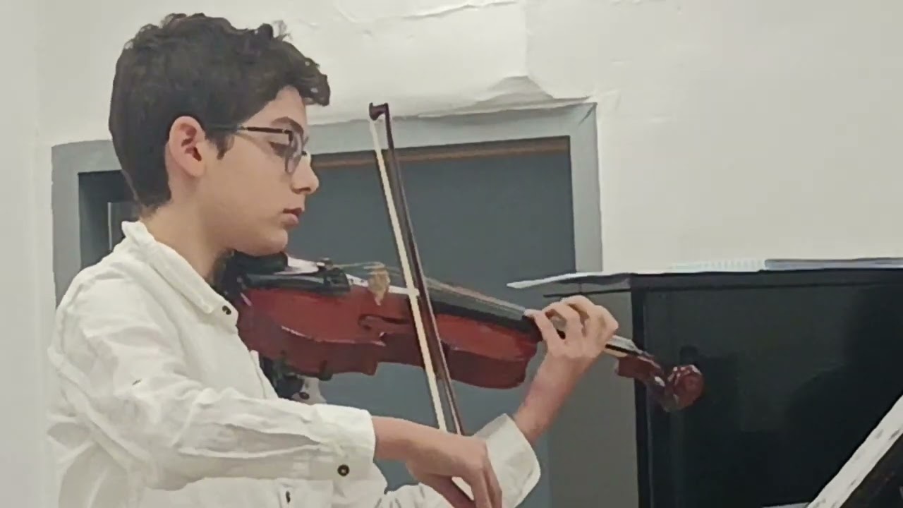 Ariel Ben Gur plays Violin Sonata in D major