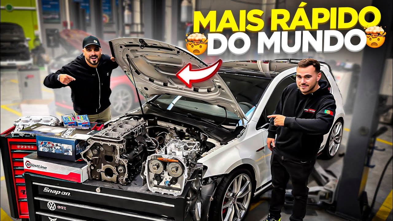 VAMOS MONTAR O GTI MAIS R&Aacute;PIDO DO MUNDO !!!