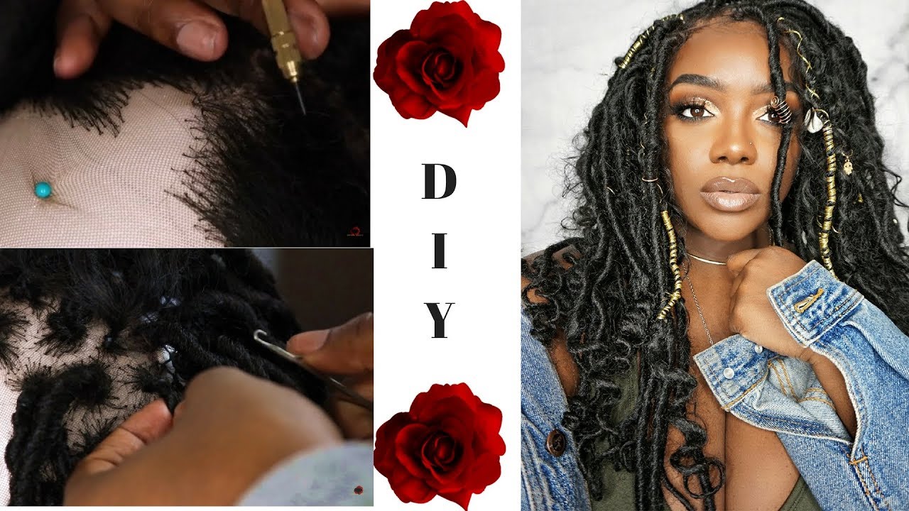 DIY Faux Loc Lace Frontal Wig| Learn to Make Your Own Lace Front!