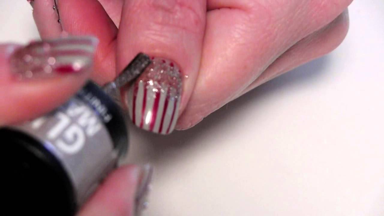 Easy Glitter NailArt | beautynailsfun.nl