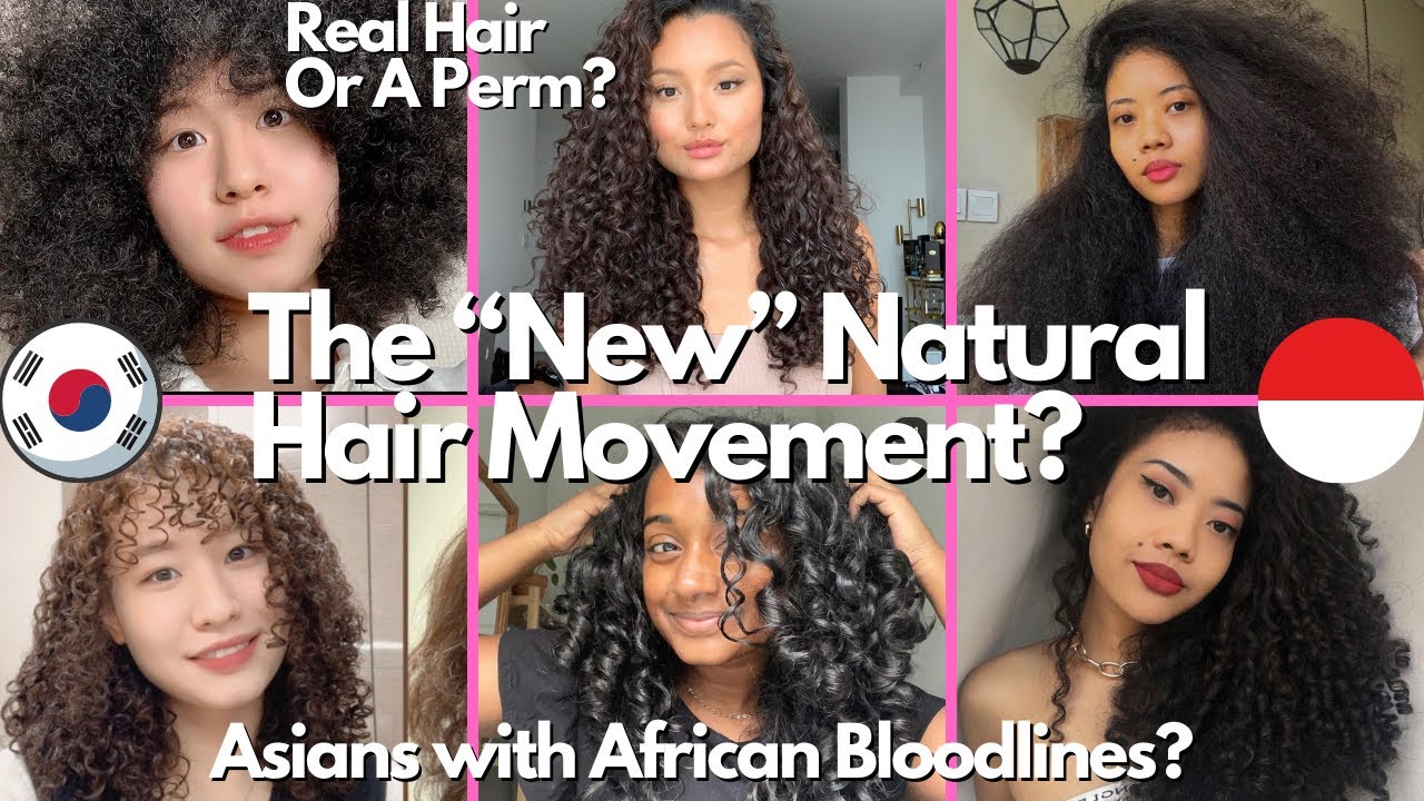 Natural Hair Movement Has Spread to SOUTH KOREA! Begun LOVING Their CURLY HAIR!