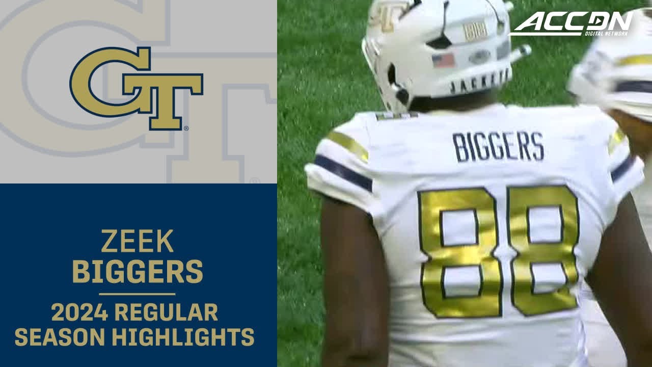 Zeek Biggers 2024 Regular Season Highlights | Georgia Tech DL