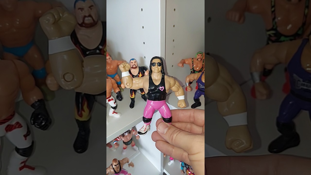 Ретро-коллекция WWE! Брет «Хитмен» Харт, серия 12! 