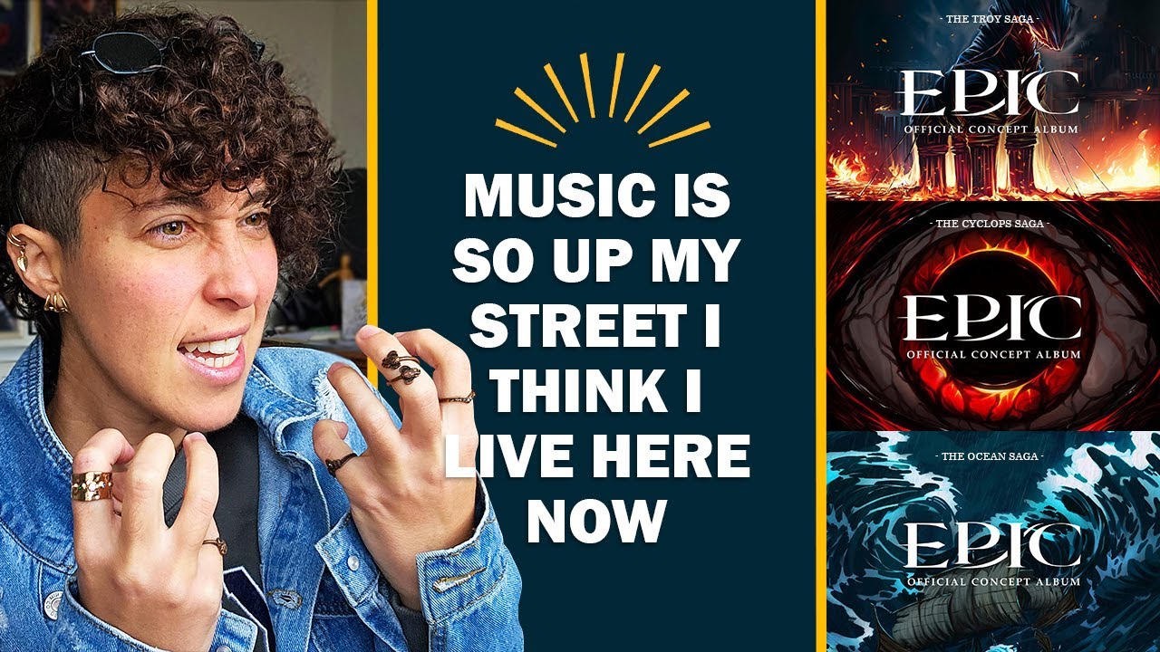 EPIC THE MUSICAL Reaction (Troy, Cyclops, Ocean Sagas) - Ep. 63 of Musicals I Know Nothing About
