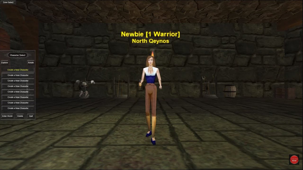 Первое знакомство с Everquest Classic: сервер Quartet