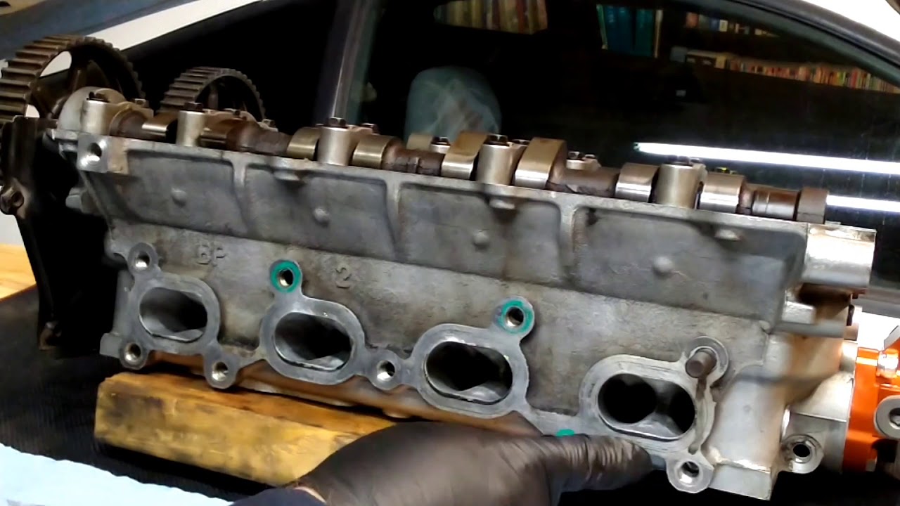 Miata 1.8 intake/exhaust stud install