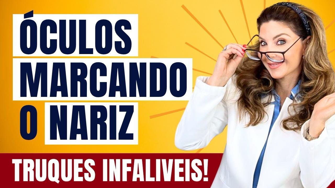 ÓCULOS MARCANDO O NARIZ? 5 Truques Infalíveis pra Resolver AGORA!