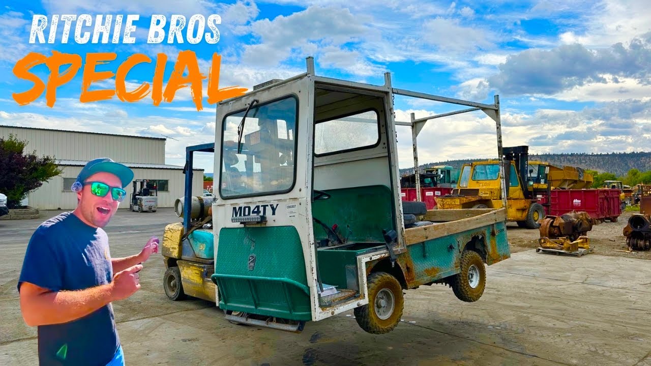 This RUINED MY VIDEO!! - electric underground mining cart - sketchy auction purchase 