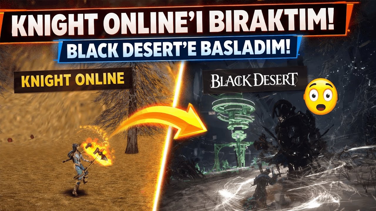 KO Bitti! Yeni Macera Black Desert Online #knightonline #blackdesertonline