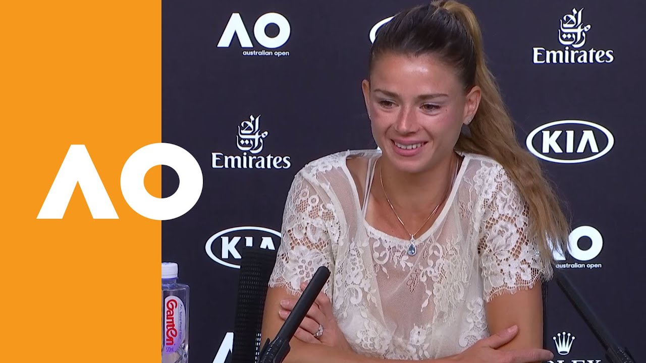 Camila Giorgi press conference (3R) | Australian Open 2020