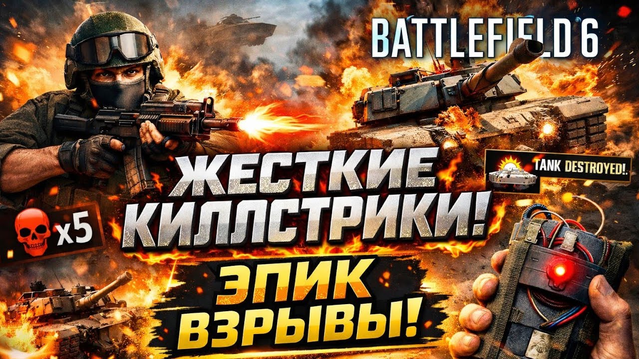 ТАКОЙ ГЕЙМПЛЕЙ ВЫЗЫВАЕТ ЯРОСТЬ У СОПЕРНИКОВ! НАРЕЗКА BATTLEFIELD 6 | Part 26