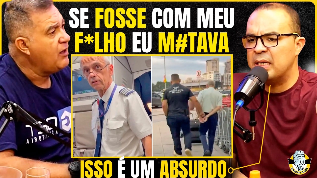 PILOTO DA LATAM FOI PR3SO POR COMETER COISAS ABURD4S - PILOTO DE AVIÃO E SARGENTO CASTRO COMENTAM