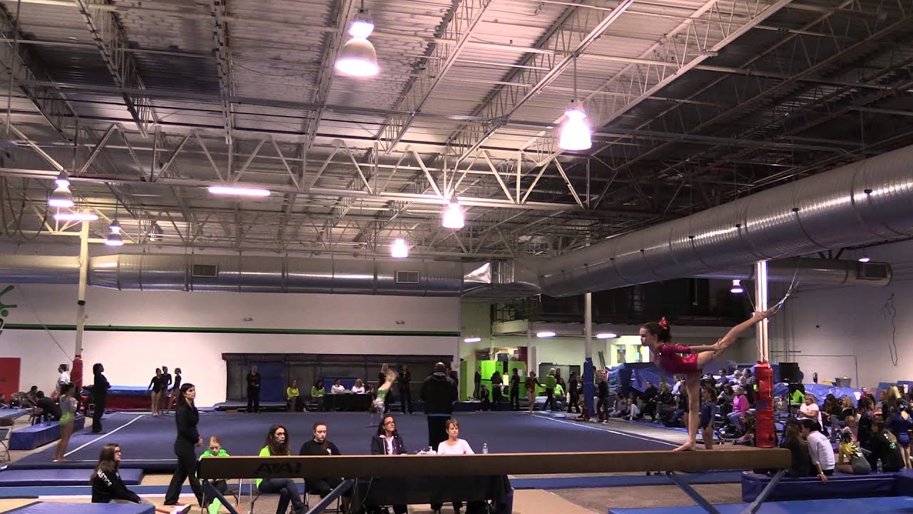 4th Place Beam 9.325 Level 5 Colorado State Championships