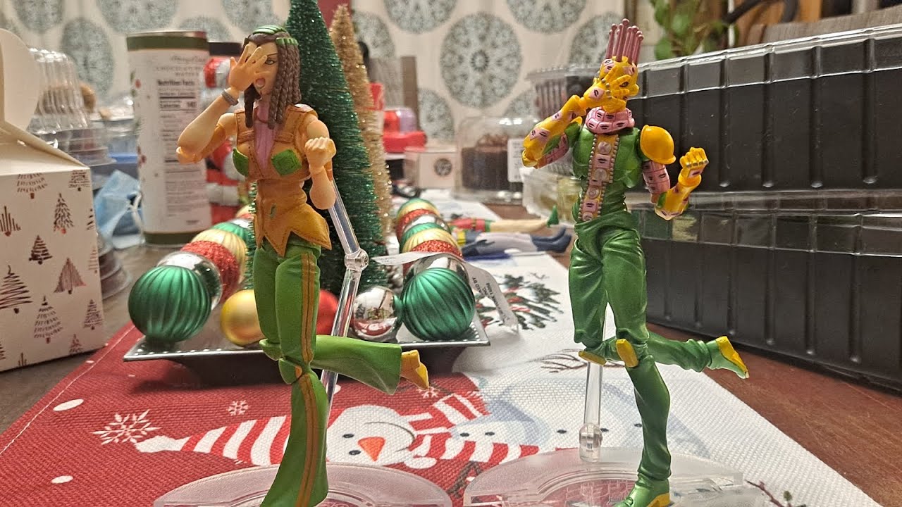 Ermes Costello and Kiss Jojo's bizarre adventure Medicos Action Figure Review🔥🔥🔥🔥🔥