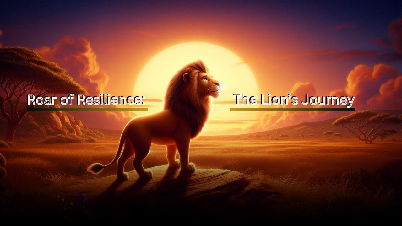 Meet Alfonso the Lion: The King of Resilience, Strength, Courage and Overcoming Adversity!