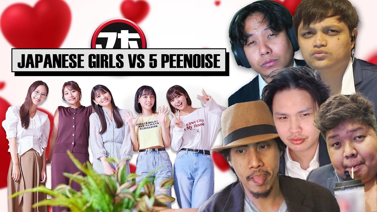 We Rizzed Up Japanese Girls for Valentine's - Peenoise Play Rommates, Romance, and Ringing Hearts