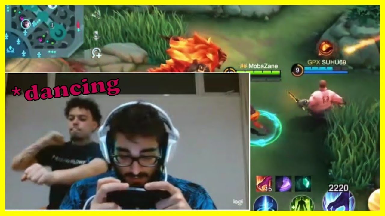 Victor just vibing on Zane's stream