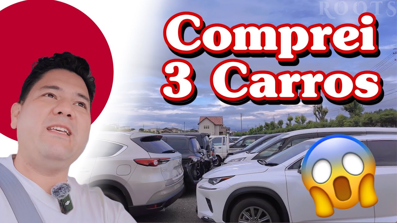 COMPREI 3 CARROS NO LEILÃO NO JAPÃO