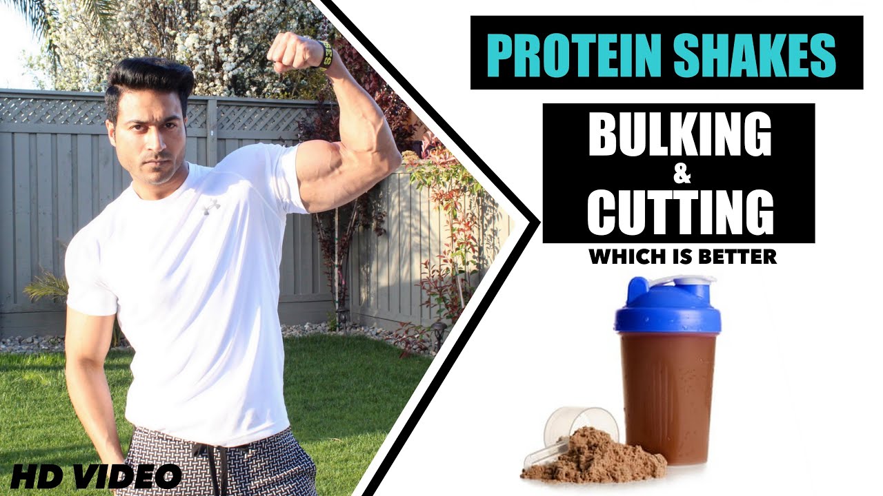 Protein Shakes for Bulking & Cutting - Know the Difference | Info by Guru Mann