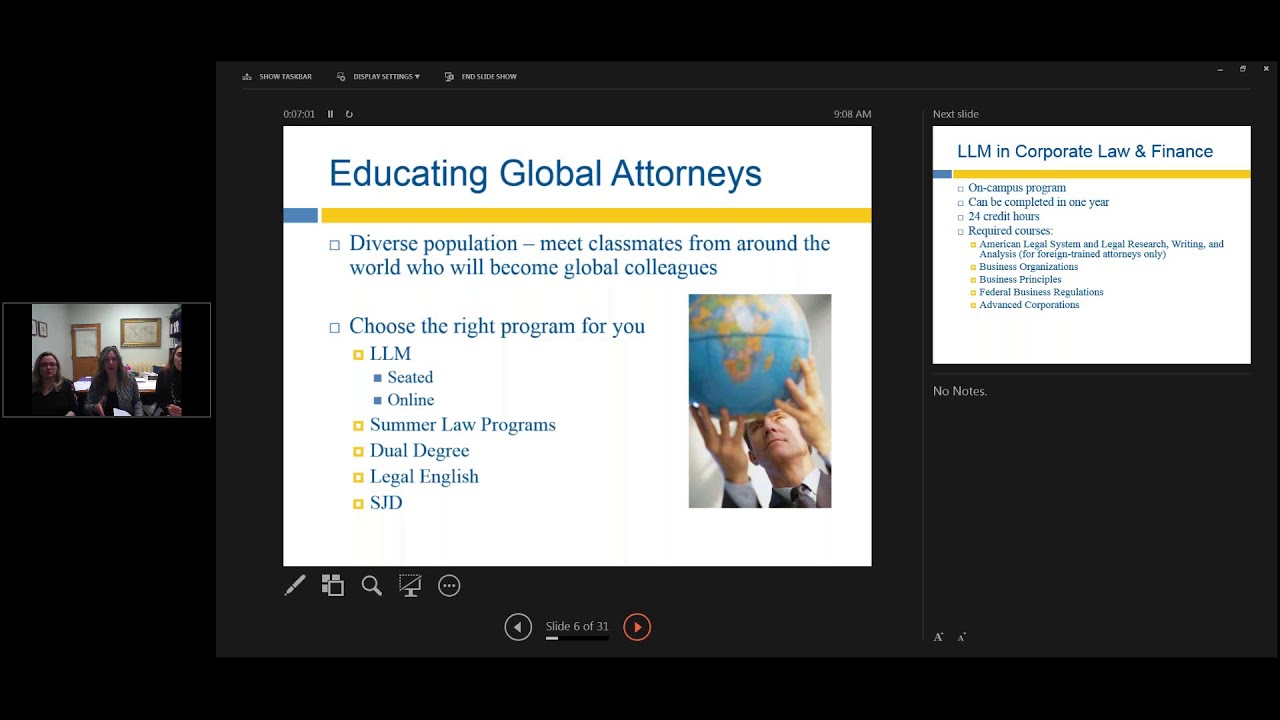 Doing An LLM In The US | Widener University Delaware Law