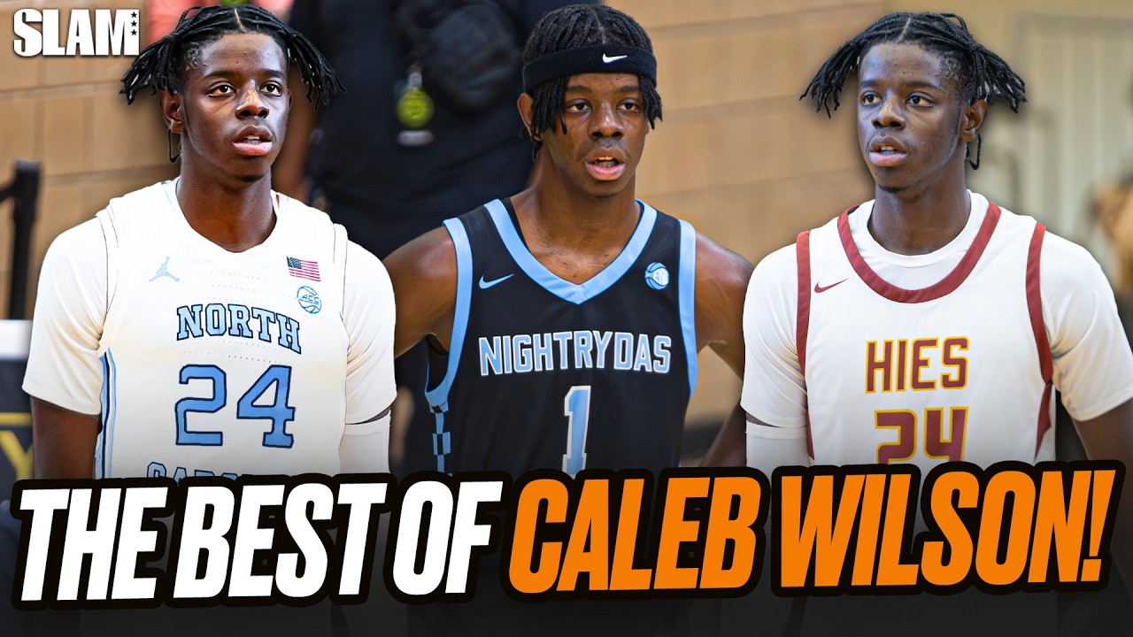 5⭐️ Caleb Wilson Commits to UNC! 🚨 The BEST OF Caleb Wilson 🥶