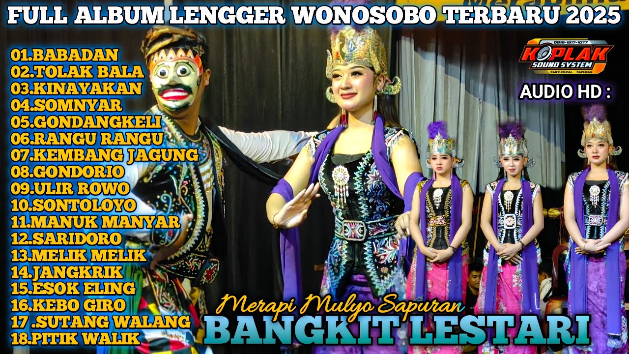 FULL ALBUM LENGGER TERBARU &bull; TURONGGO BUDOYO BANGKIT LESTARI MERAPIMULYO SAPURAN
