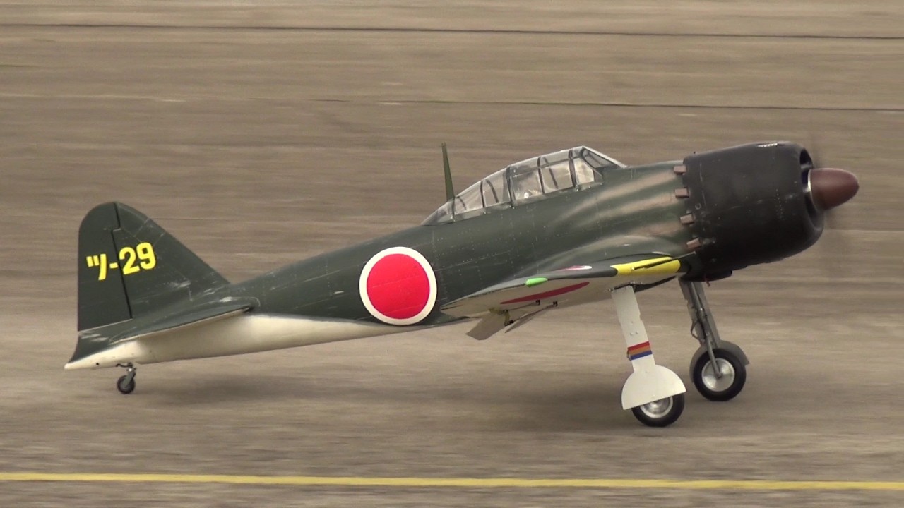 Mitsubishi AM6 RC Scale Warbird Model Airplane