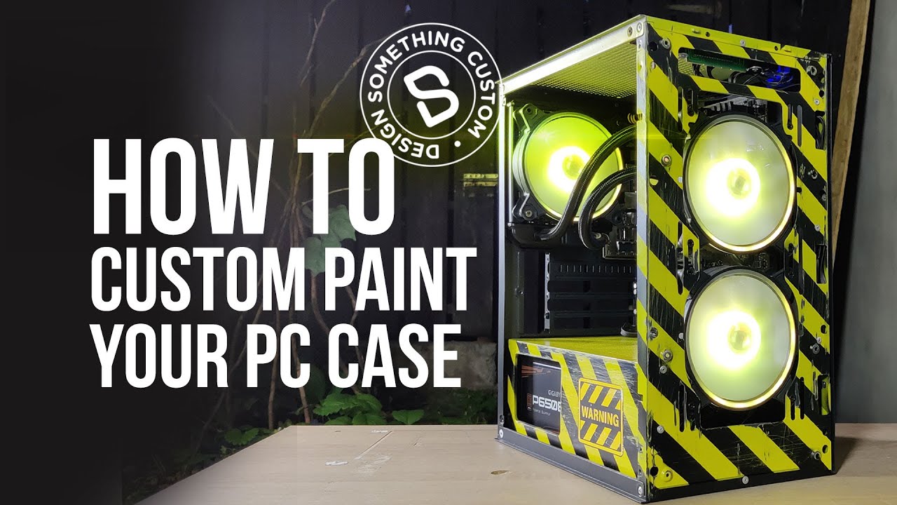 How to Custom Paint Your PC Case | DesignSomething