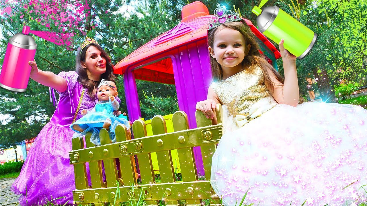 Las aventuras de los bebés Baby Born en el campamento. Juegos con agua