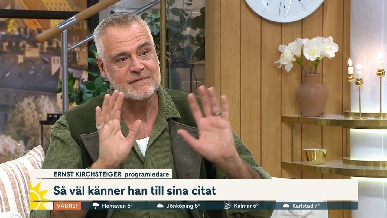 Premiär för ny säsong av ”Jul med Ernst” | Nyhetsmorgon | TV4 & TV4 Play