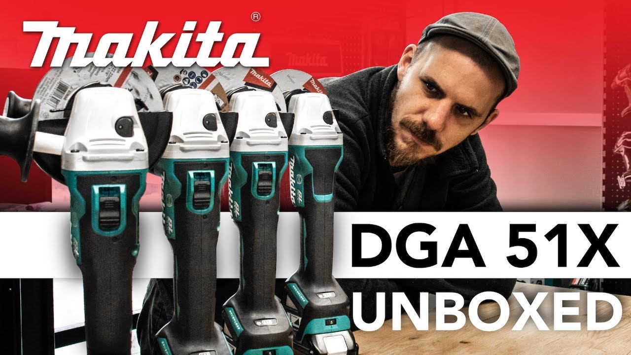 🔥DIE NEUEN WINKELSCHLEIFER VON MAKITA🔥 - Makita DGA 511, 513, 514, 517 | REVIEW