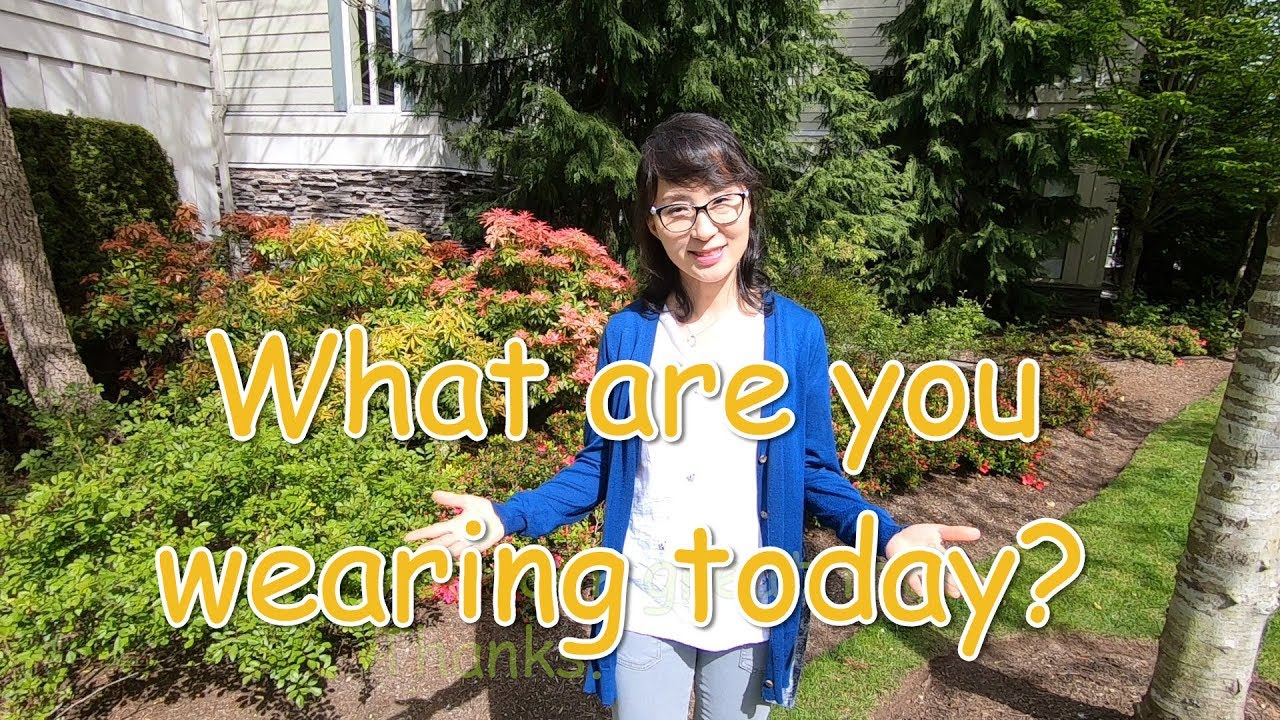What are you wearing today?/ESL/English Conversation/LINC2/영어회화