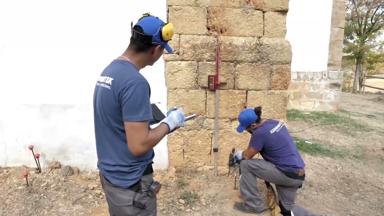 Consolidación del terreno de una ermita del siglo XVIII