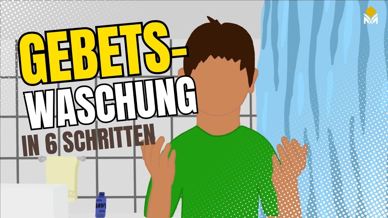 Die Gebetswaschung [Wudhu] im Islam in 6 Schritten