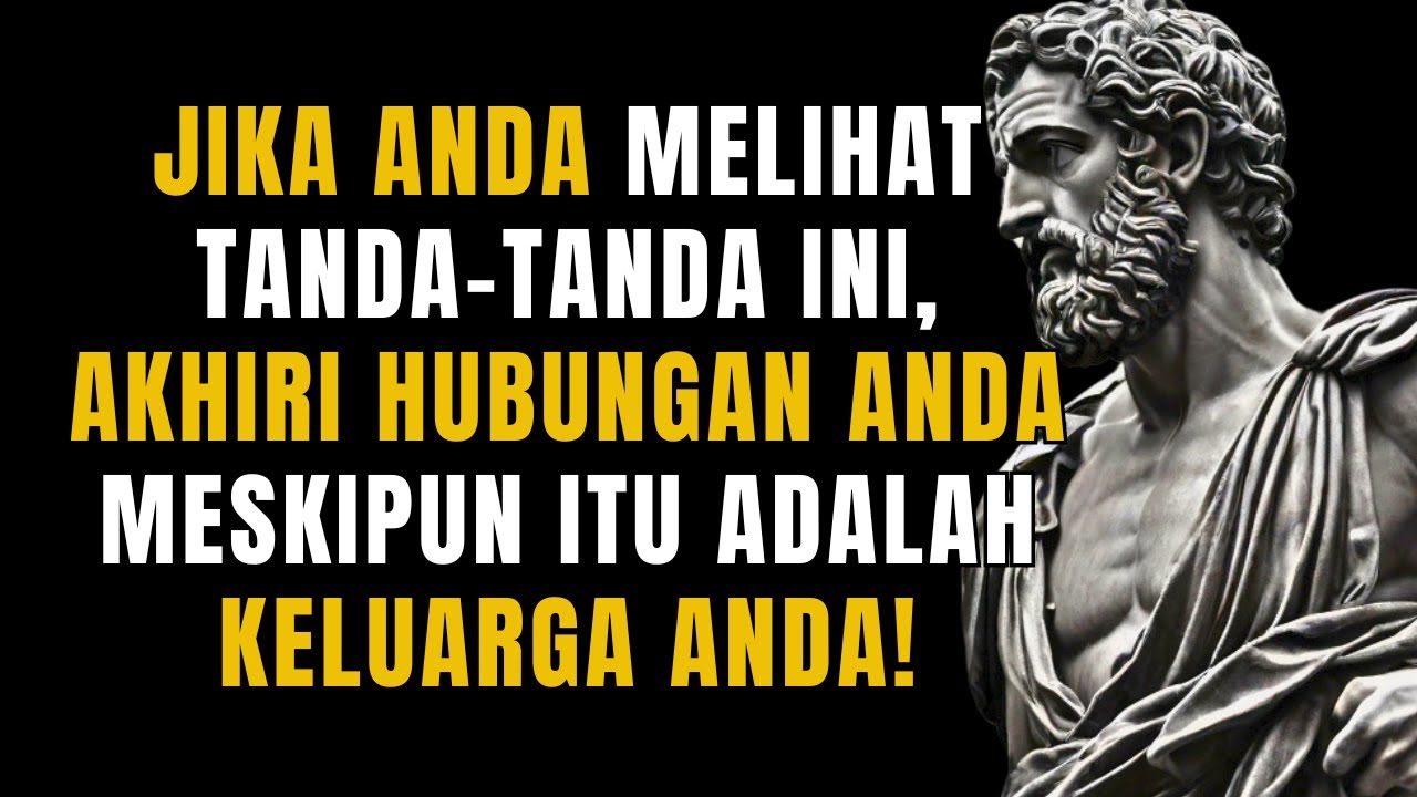 11 TANDA Bahwa Anda HARUS MENGAKHIRI SETIAP HUBUNGAN meskipun itu adalah keluarga atau teman Anda!