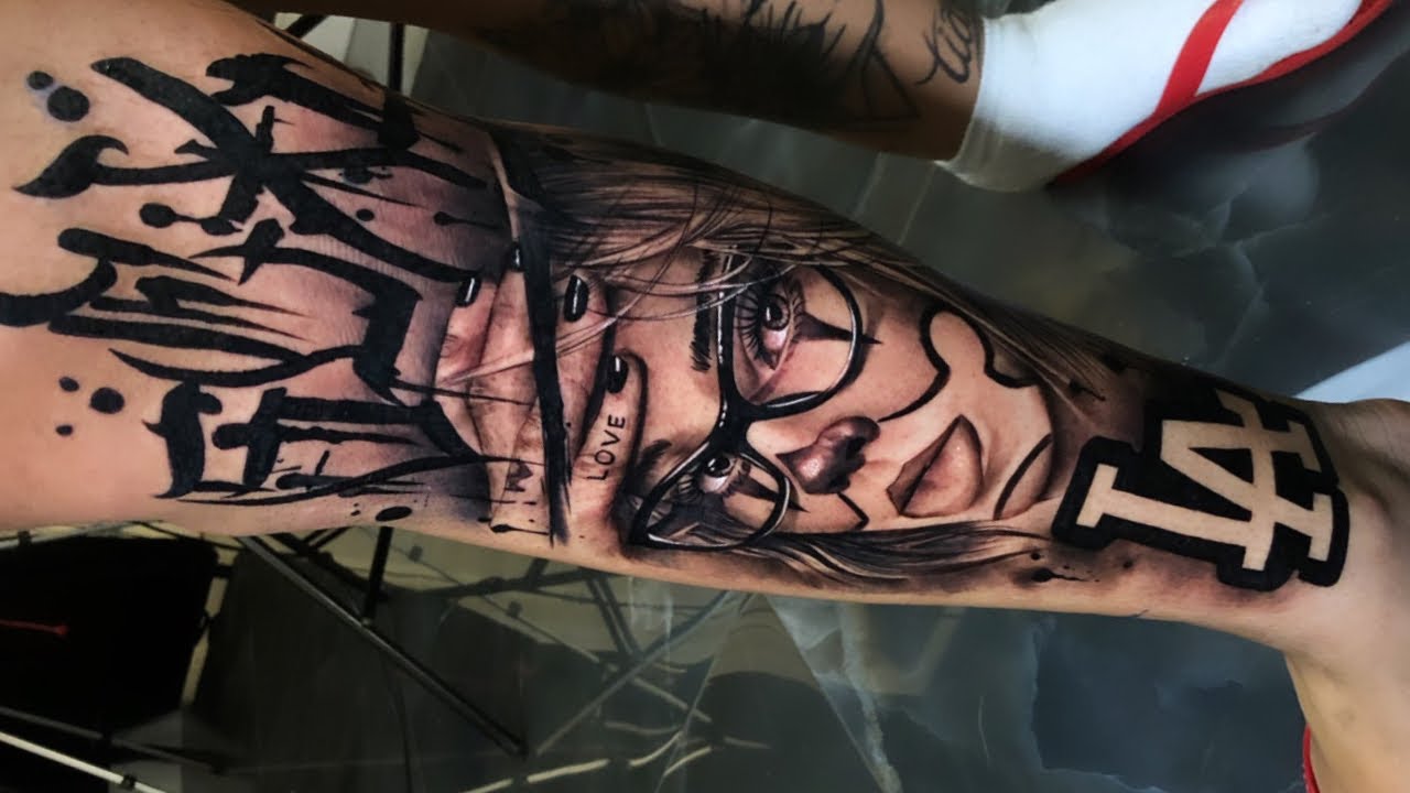 TATUAGEM  CHICANA   CHOLA TIME LAPSE   CHICO MORBENE TATTOO CHICANA