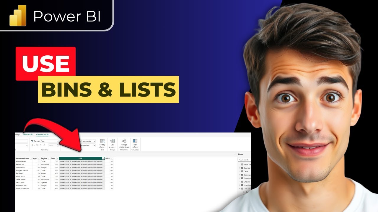 How To Use Bins And Lists In Power BI (Easiest Way) (2026 Guide)