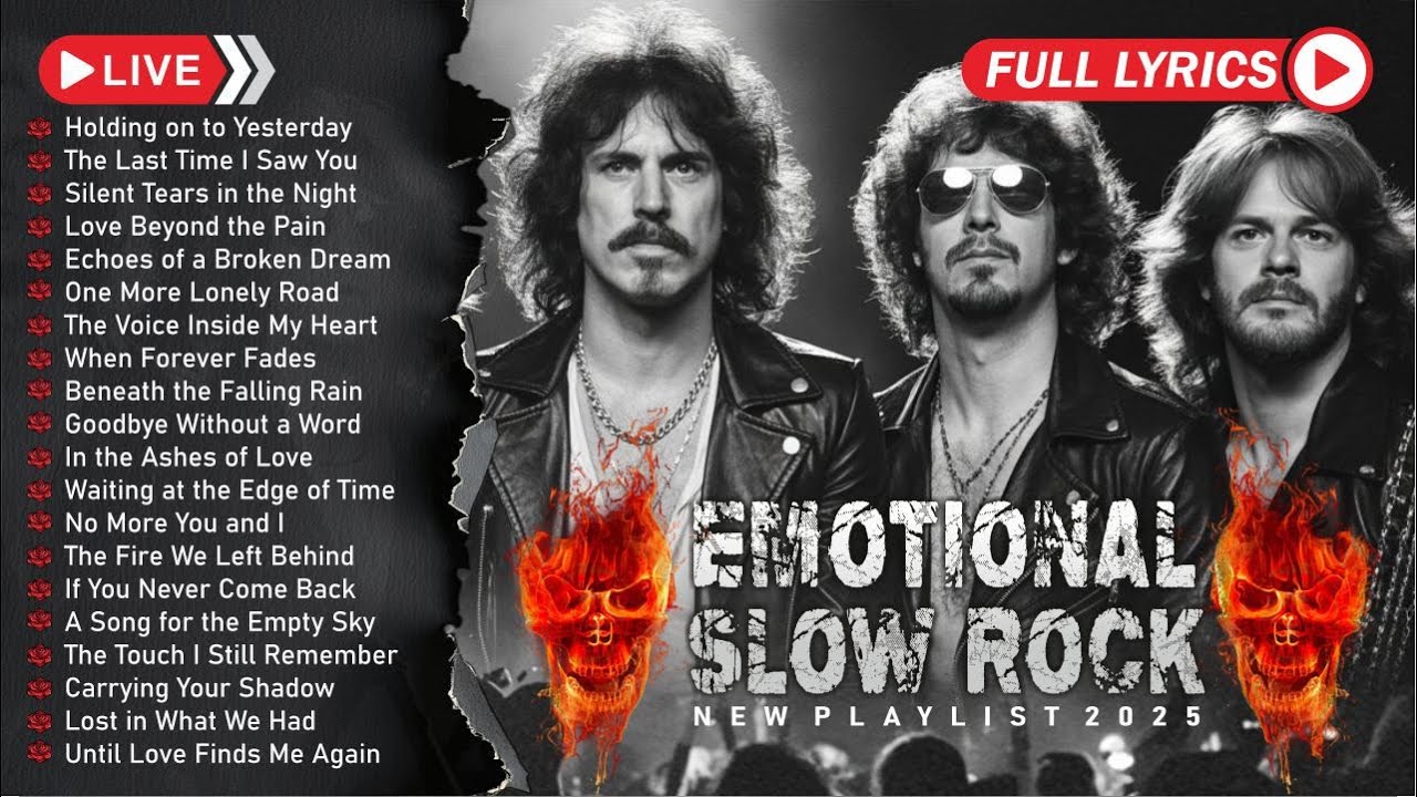 BEST RELAXING Slow Rock Music 2025 Playlist Rock | Ballad | Sleep | Soft Rock | Enjoy With Lyrics