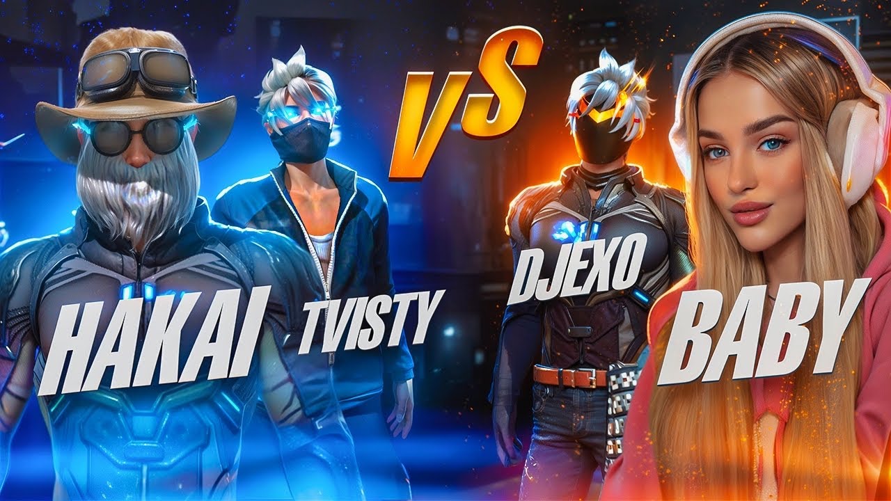 BABY& @Djexo VS @Hakaitv333& @twistyexe 🍷🗿