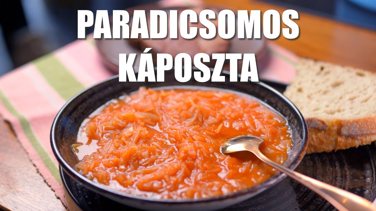 Paradicsomos káposzta Borbás Marcsi konyhájából