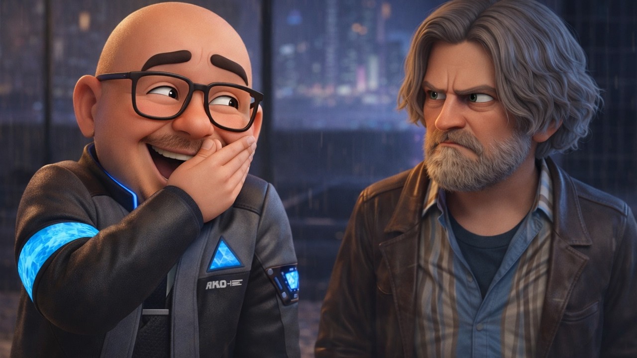 JE ME FOUS DE SA GUEULE ! (Detroit Become Human)