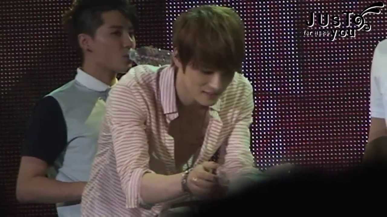 130630 JYJ Membership week Fanmeeting - 폐활량 테스트 멤버쉽 위크 김재중 직캠