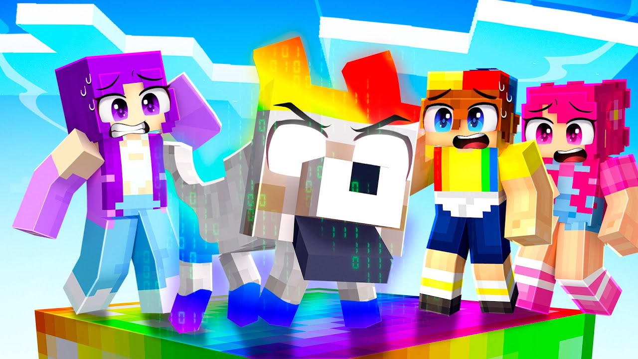 Minecraft OP One Chunk BEBEK KÖPEK Oldum!