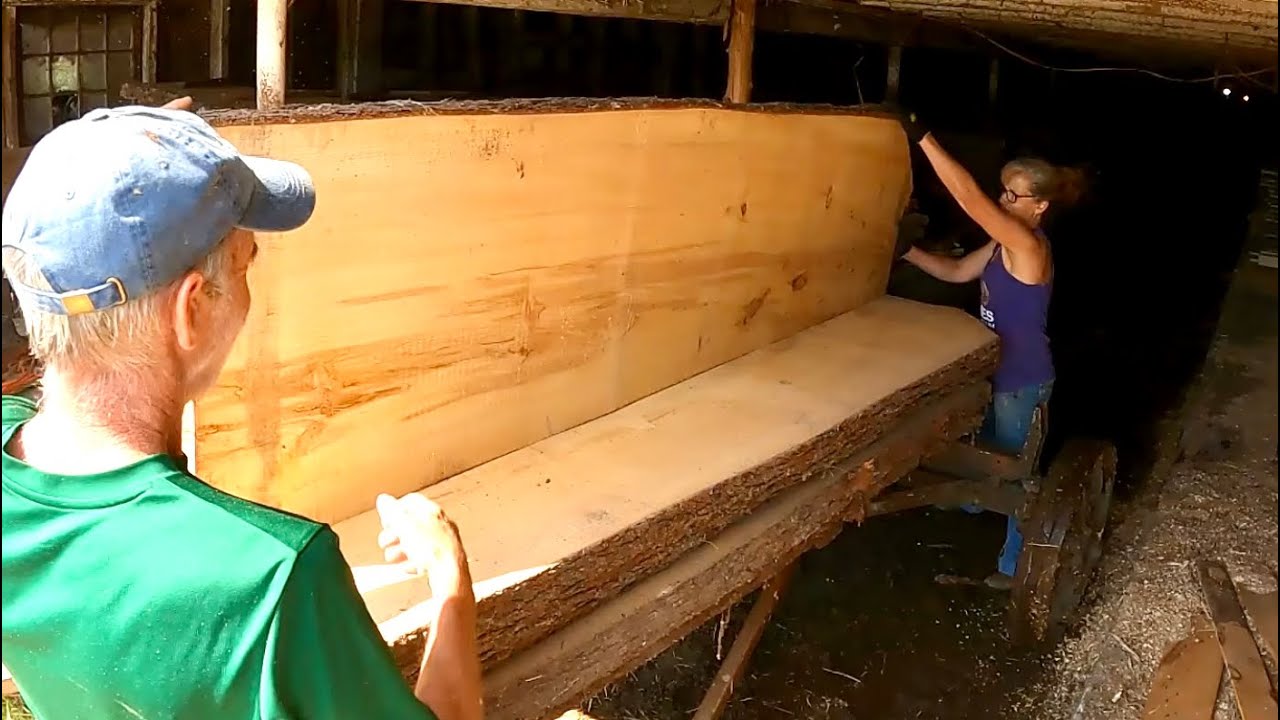 Selling & Building with Live Edge Table Top Lumber!! // DRAFT HORSE LOGGING