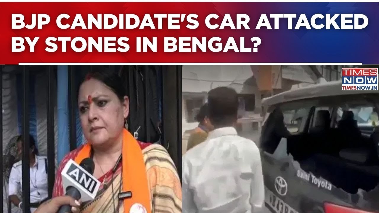 Bengal Polls Violence: BJP&rsquo;s Agnimitra Paul&rsquo;s Car 'Attacked' In Asansol South Amid Phase 1 Voting