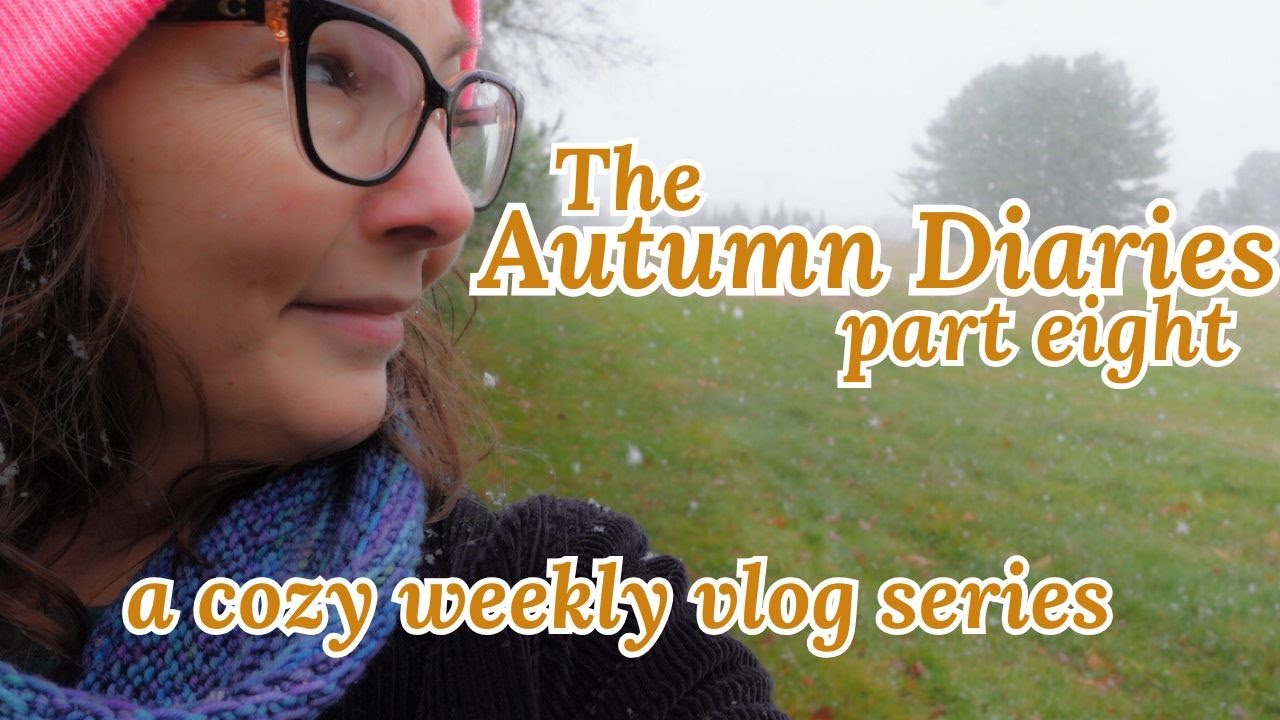 Autumn Diaries🍂Snowy week in Maine: visiting the coast, cozy hobbies, chatting about a creative life
