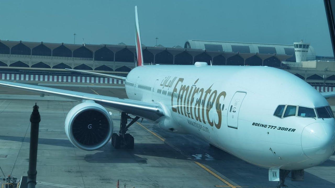 Dubai - Jakarta Emirates EK-358 Boeing 777-300ER