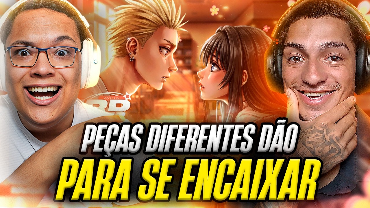 JRP - ♪ Só você| Rintaro e Kaoruko |(Kaoru Hana Wa Rin ToSaku) Ft. @amandaareia | REACT