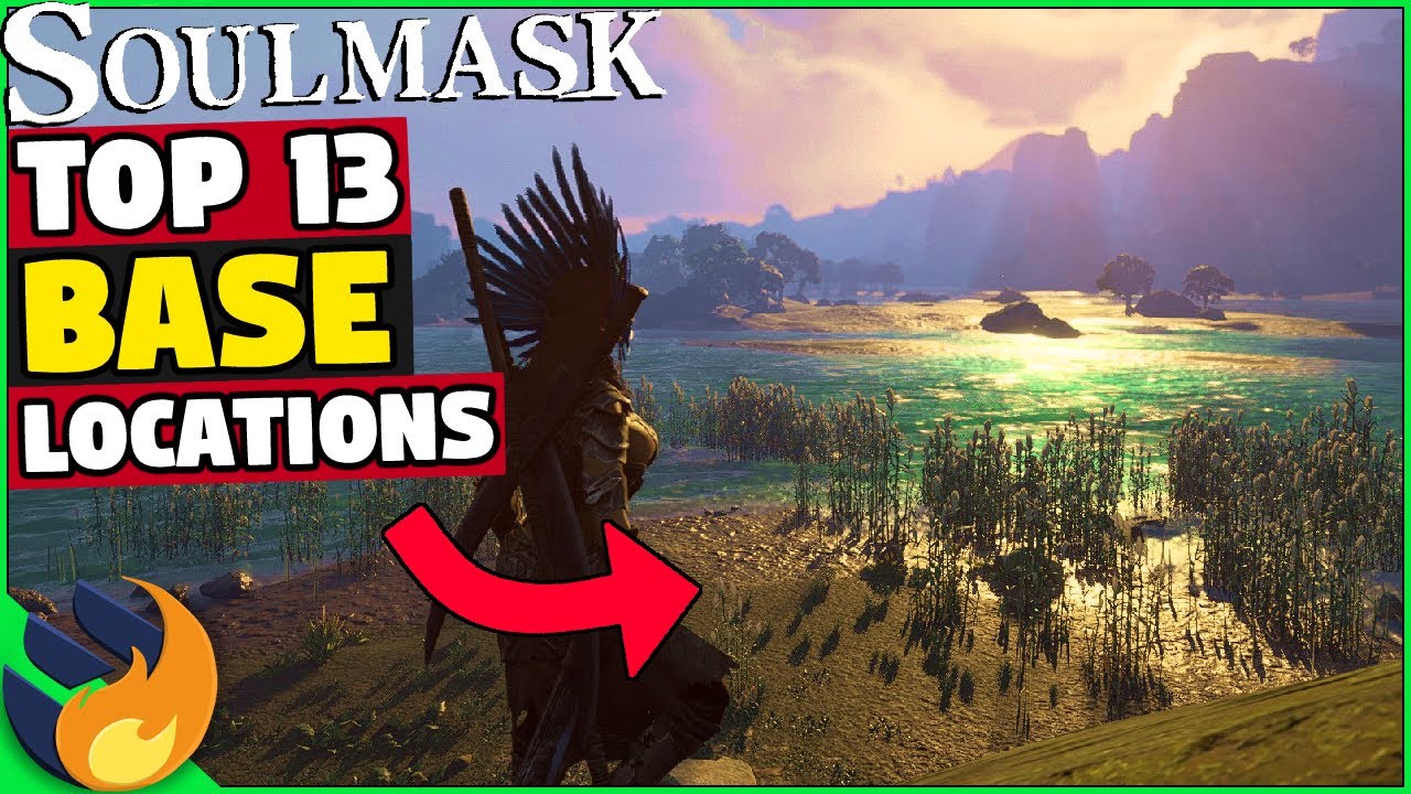 ТОП-10+ ЛУЧШИХ базовых локаций в Soulmask PVP/PVE