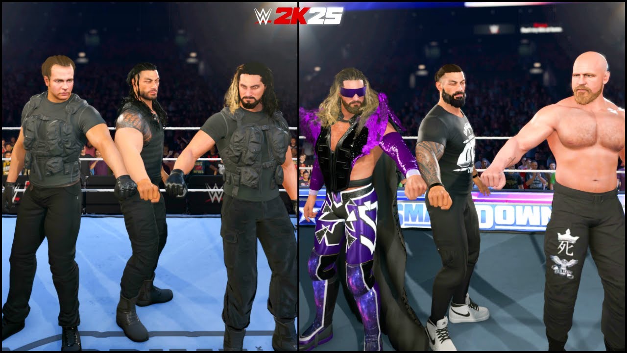Original Shield Vs The New Shield WWE 2K25